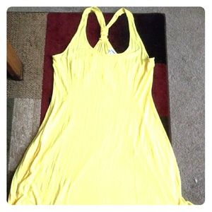 !!!SOLD!!! Yellow Halter Dress